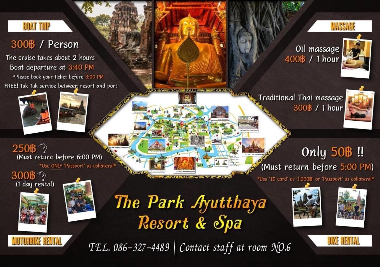 The Park Ayutthaya Resort And Spa Phra Nakhon Si Ayutthaya Exterior foto